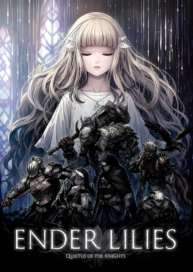 Ender Lilies: Beyaz Saçlı Rahibe ve Şövalyeler metal tablo