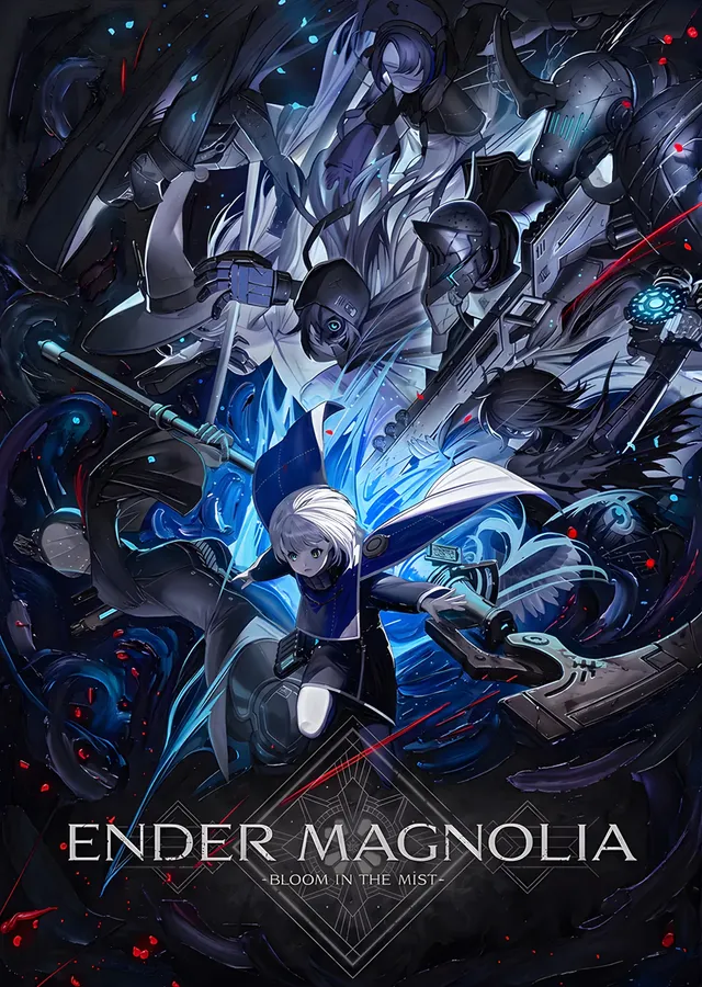 Ender Magnolia: Sisin İçinde Mavi Kılıç metal tablo