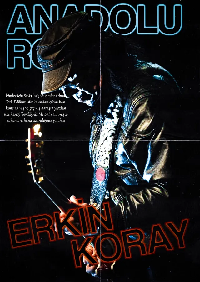 Erkin Koray - Anadolu Rock metal tablo