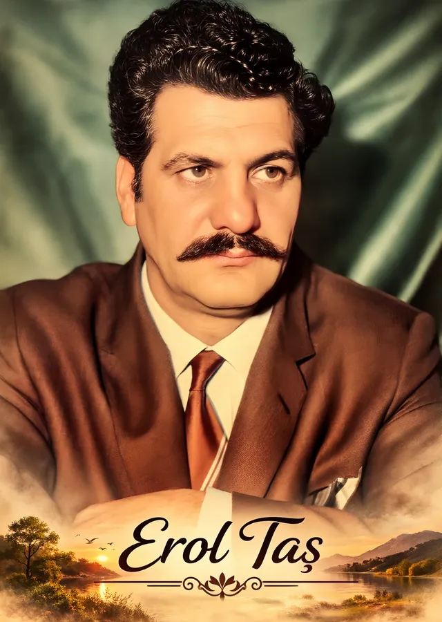 Erol Taş - Portre metal tablo