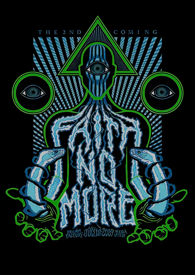 Faith No More - 2nd Coming Afişi metal tablo