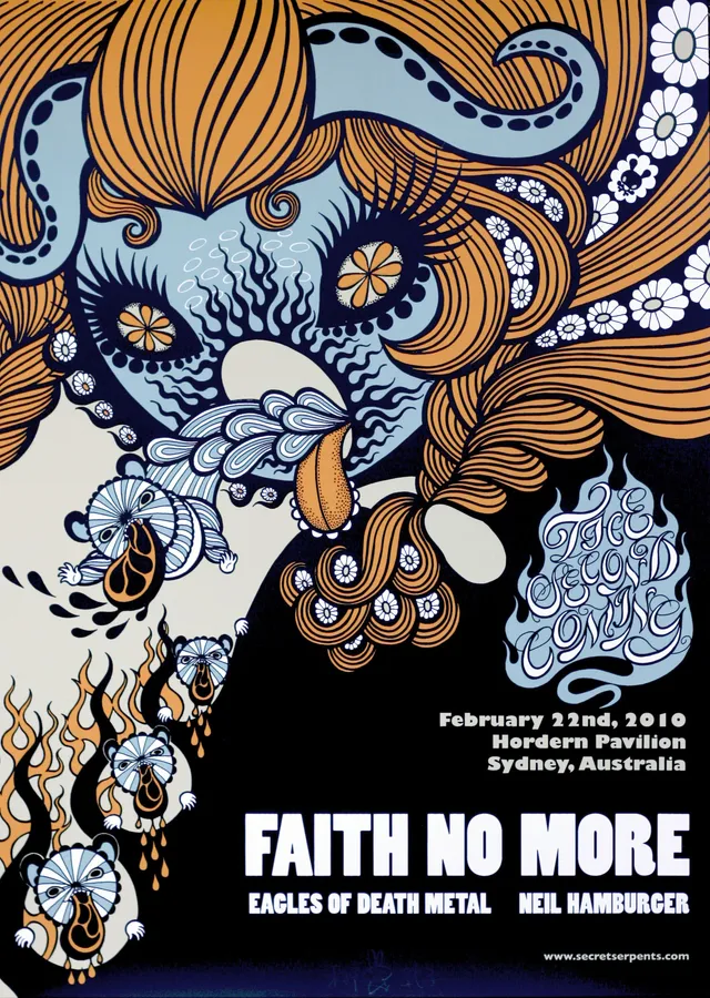 Faith No More - Hordern Pavilion metal tablo