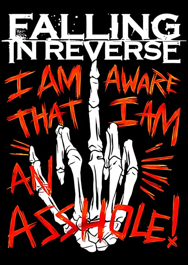 Falling In Reverse - I Am Aware metal tablo