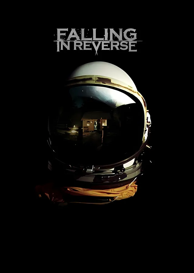 Falling In Reverse - Kask metal tablo