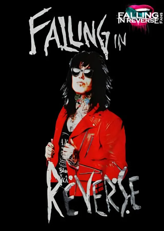 Falling In Reverse - Kırmızı Ceket metal tablo