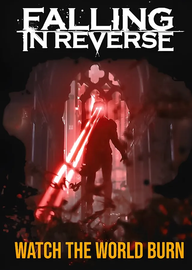 Falling In Reverse - Watch the World Burn metal tablo