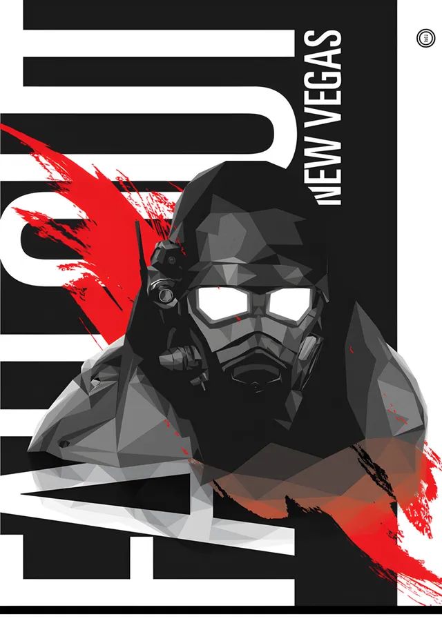 Fallout: New Vegas - NCR Ranger metal tablo