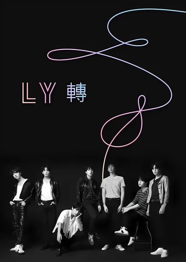BTS: Love Yourself metal tablo