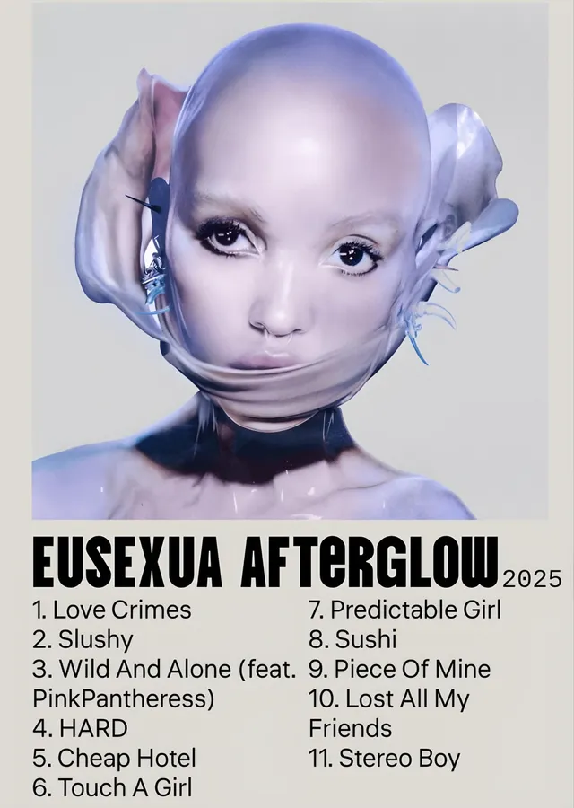 FKA twigs - Eusexua Afterglow metal tablo