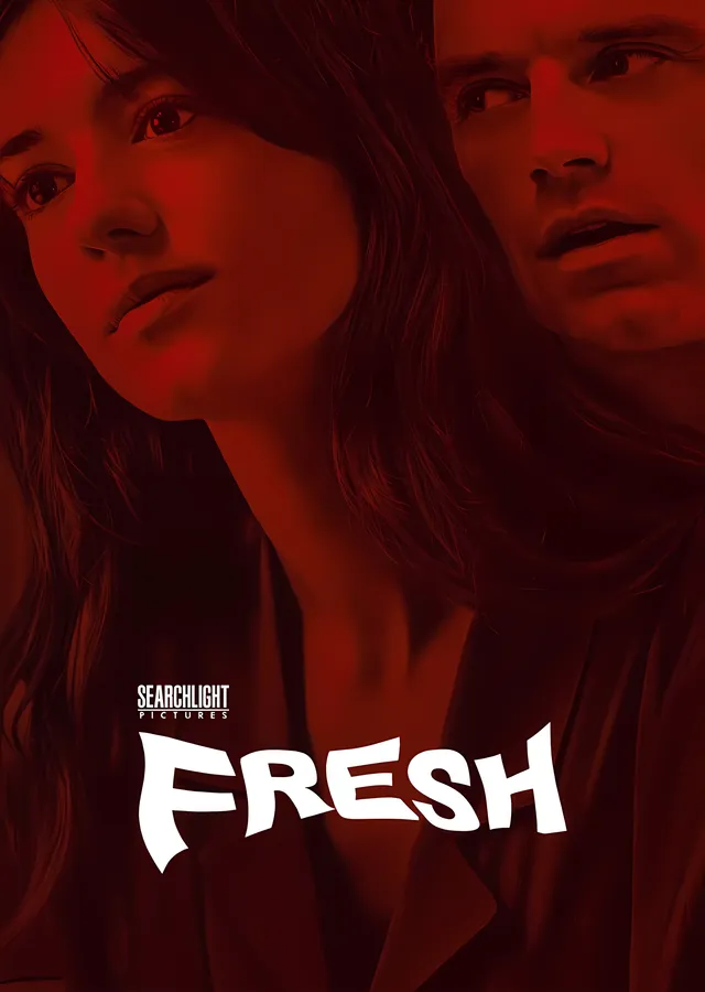 Fresh Kırmızı Portre metal tablo