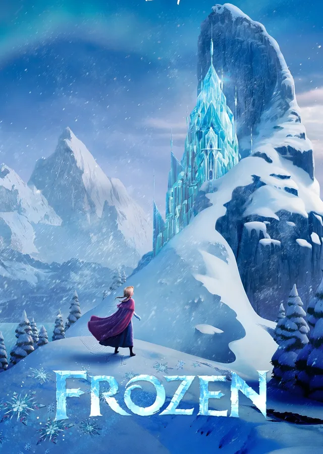 Frozen - Buz Sarayı metal tablo