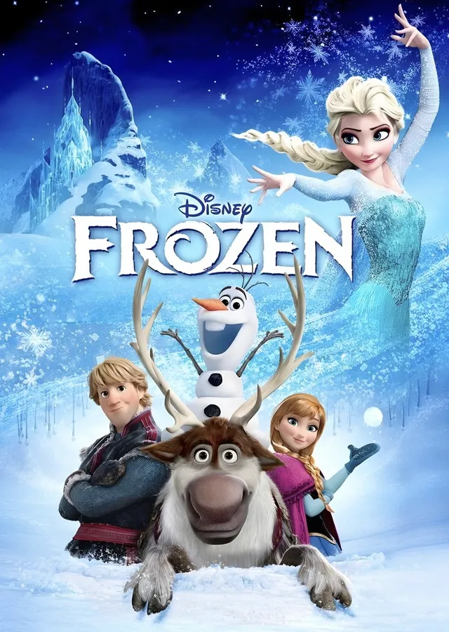 Frozen - Kar Manzarası metal tablo