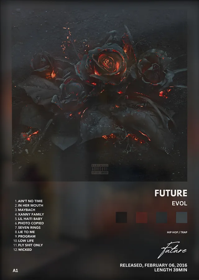 Future: Evol metal tablo