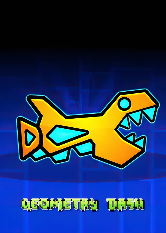 Geometry Dash - Ejderha İkonu metal tablo