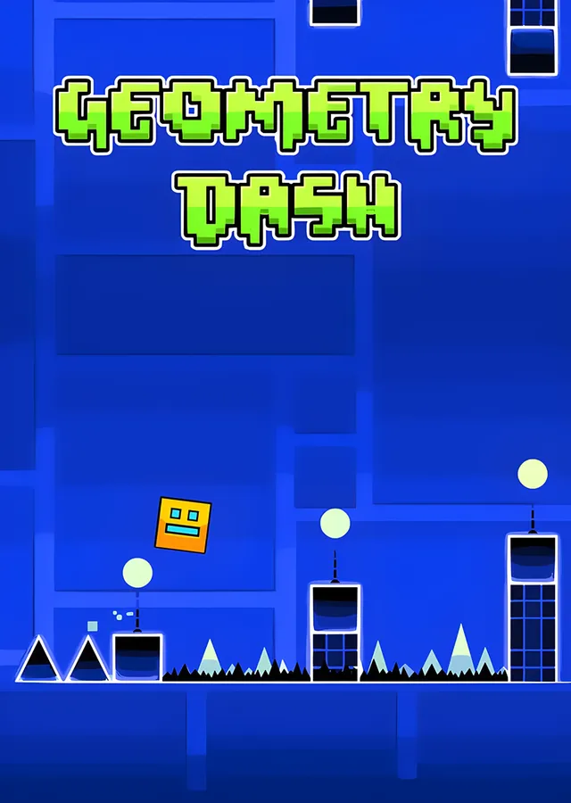 Geometry Dash - Mavi Seviye metal tablo