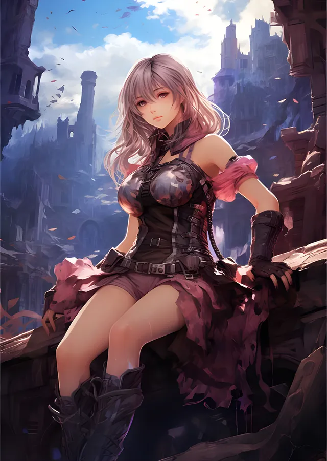 Motoko Kusanagi - Yıkık Şehirde Anime Yorumu metal tablo