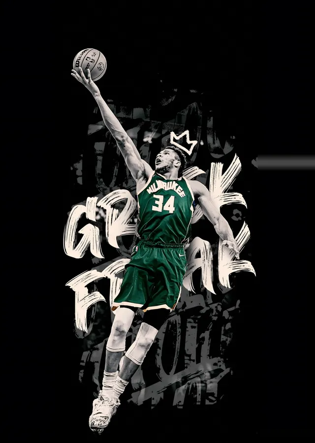 Giannis Antetokounmpo: Greek Freak metal tablo