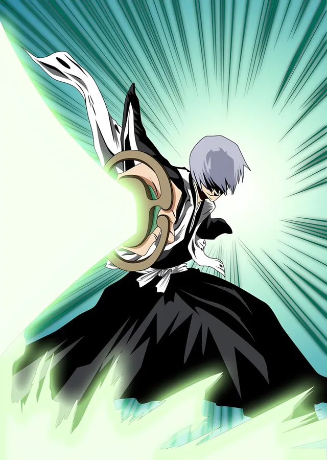 Gin Ichimaru - Bankai metal tablo