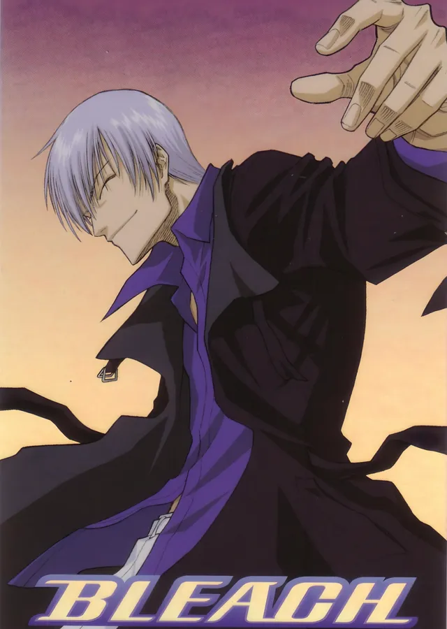 Gin Ichimaru - Bleach Kapak metal tablo