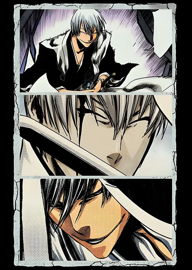 Gin Ichimaru - Kılıç Sahnesi metal tablo