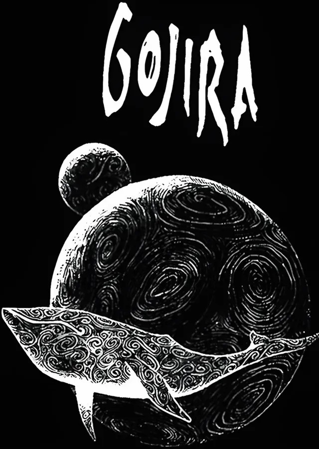 Gojira - Balina ve Gezegen metal tablo
