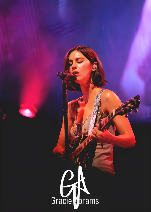 Gracie Abrams - Gitar metal tablo