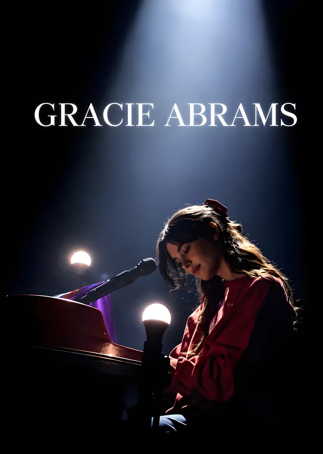 Gracie Abrams - Piyano metal tablo