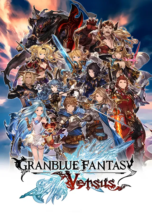 Granblue Fantasy Versus: Kalabalık Dövüşçü Kadrosu metal tablo