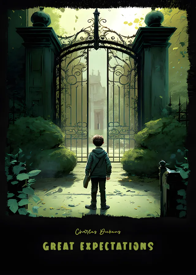 Great Expectations metal tablo