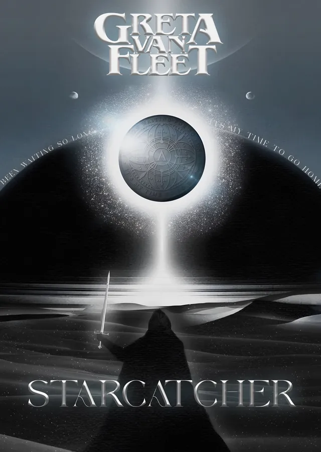Greta Van Fleet - Starcatcher metal tablo