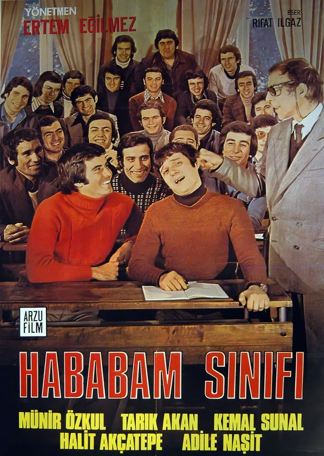 Hababam Sınıfı - Film Afişi metal tablo