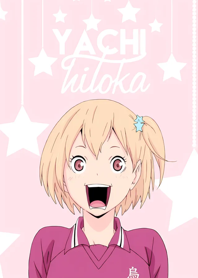 Haikyu!! Yachi Hitoka metal tablo