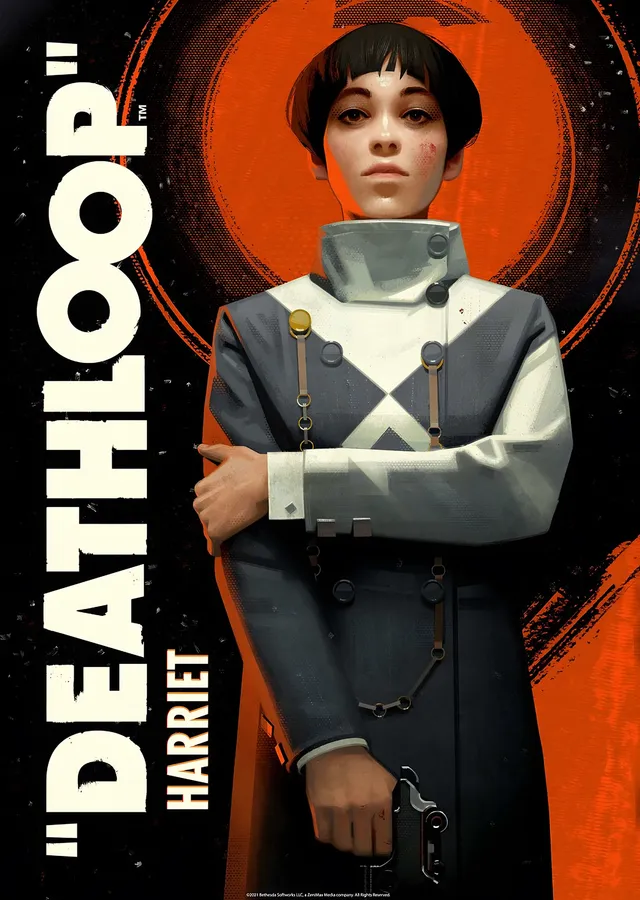 Harriet - Deathloop metal tablo