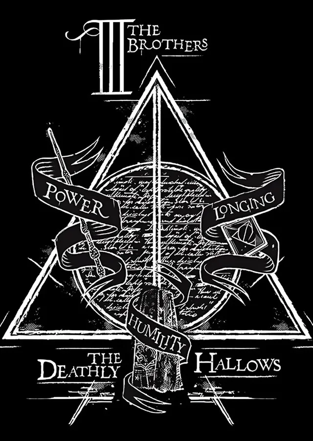 Harry Potter - Ölüm Yadigârları metal tablo