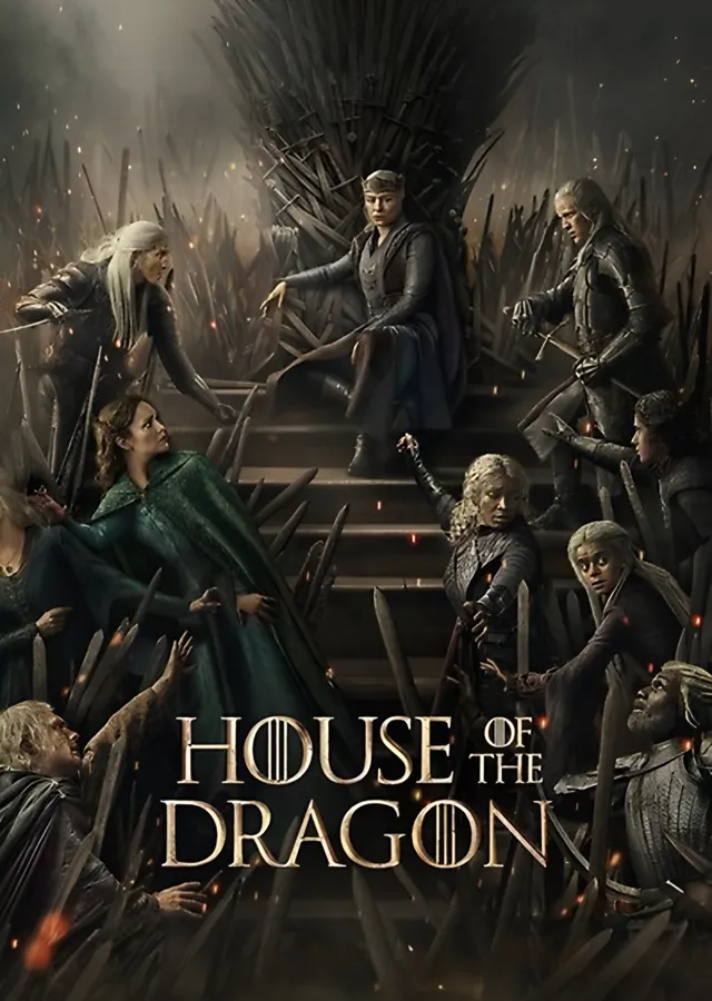 House of the Dragon - Targaryen Hanesi metal tablo