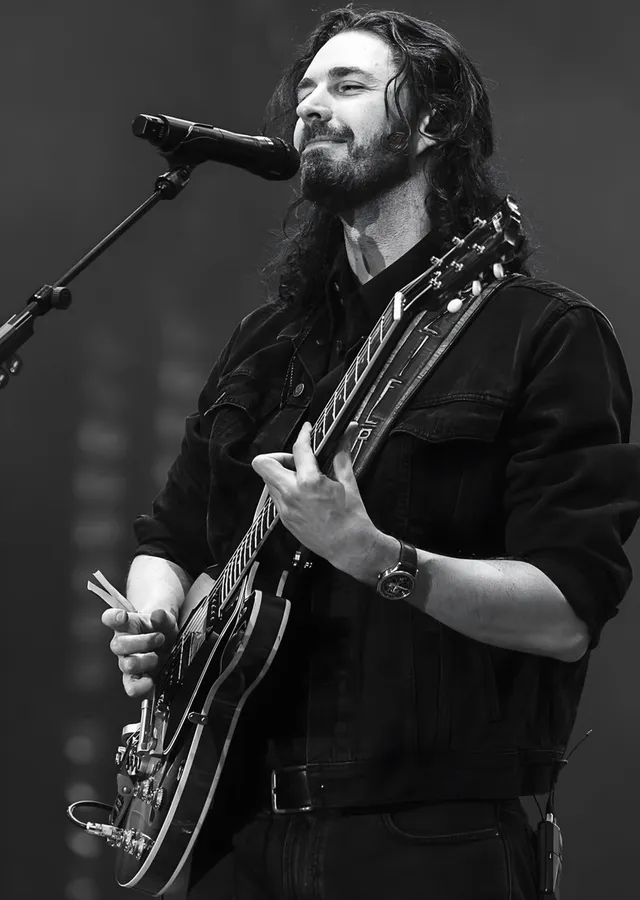 Hozier - Canlı Performans metal tablo