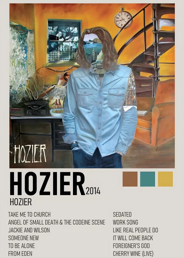 Hozier - Hozier Albümü metal tablo
