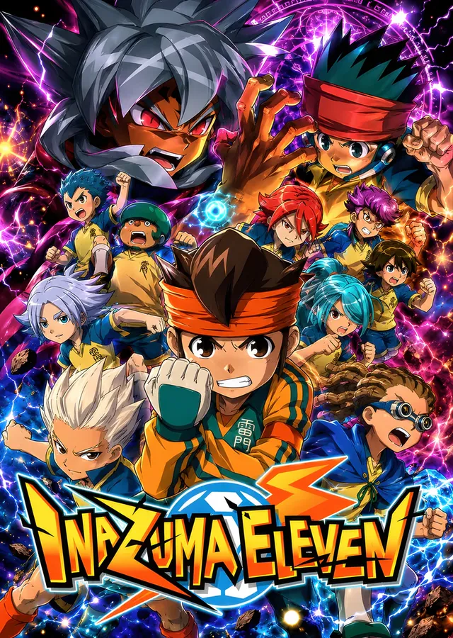 Inazuma Eleven: Yumruk Kaldıran Takım metal tablo