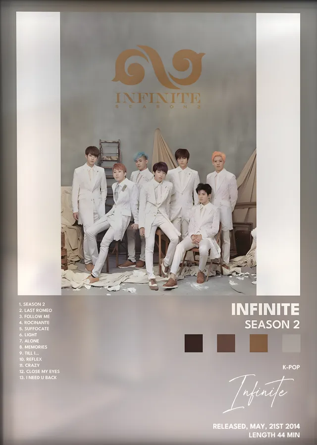 Infinite: Season 2 metal tablo