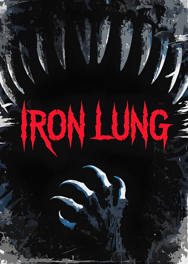 Iron Lung: Karanlıkta Dişler ve Pençeler metal tablo