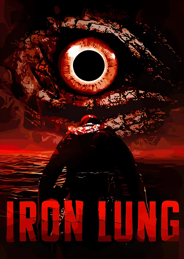 Iron Lung: Kızıl Denizde Dev Göz metal tablo