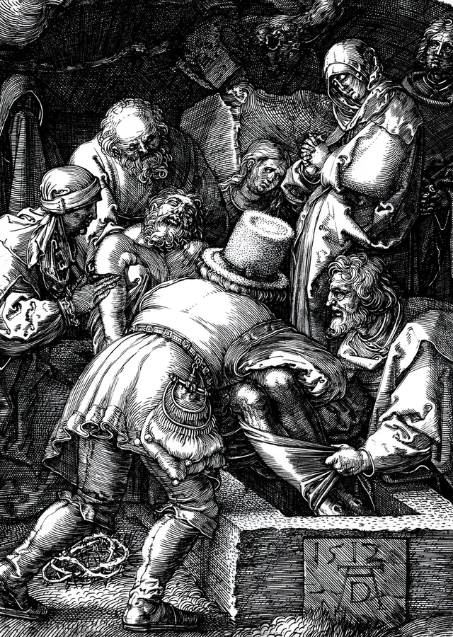 İsa'nın Defni - Albrecht Dürer metal tablo