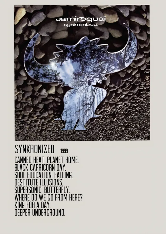 Jamiroquai - Synkronized metal tablo