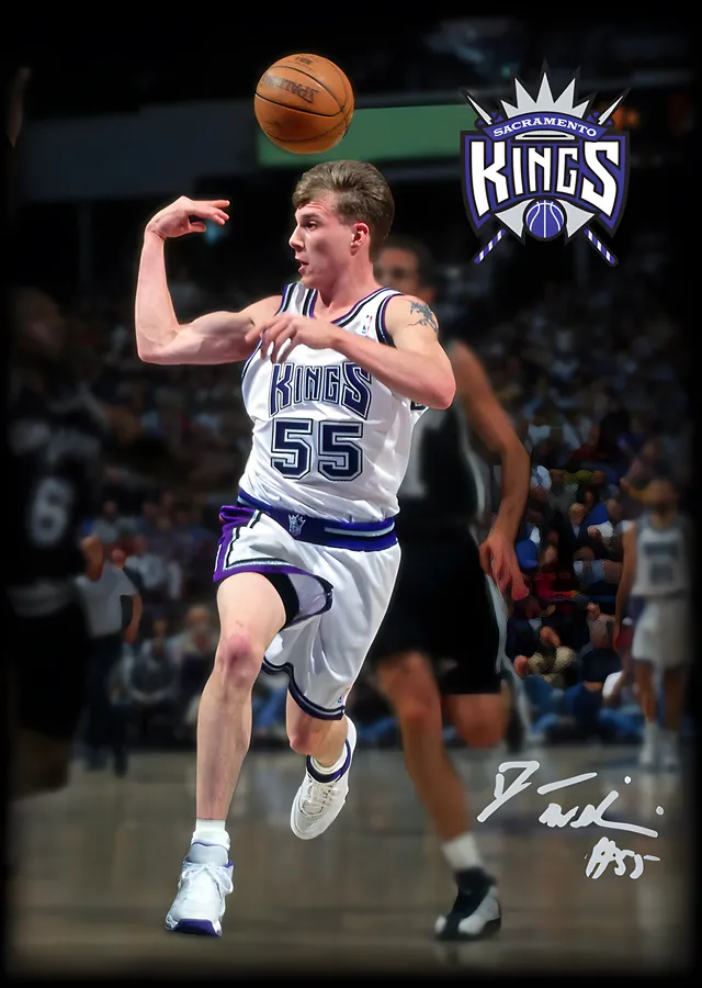 Jason Williams - Sacramento Kings metal tablo