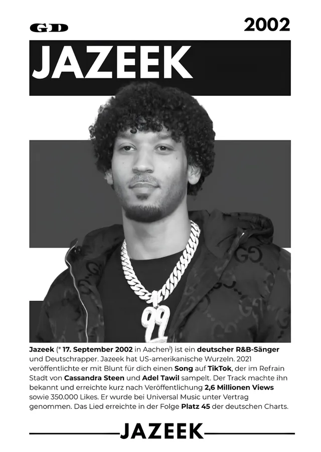 Jazeek: 2002 Künye Afişi metal tablo