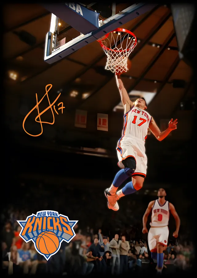 Jeremy Lin - Linsanity metal tablo