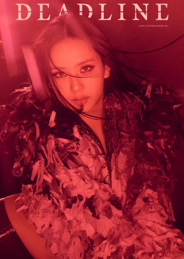 Jisoo - Deadline Kırmızı Işık metal tablo