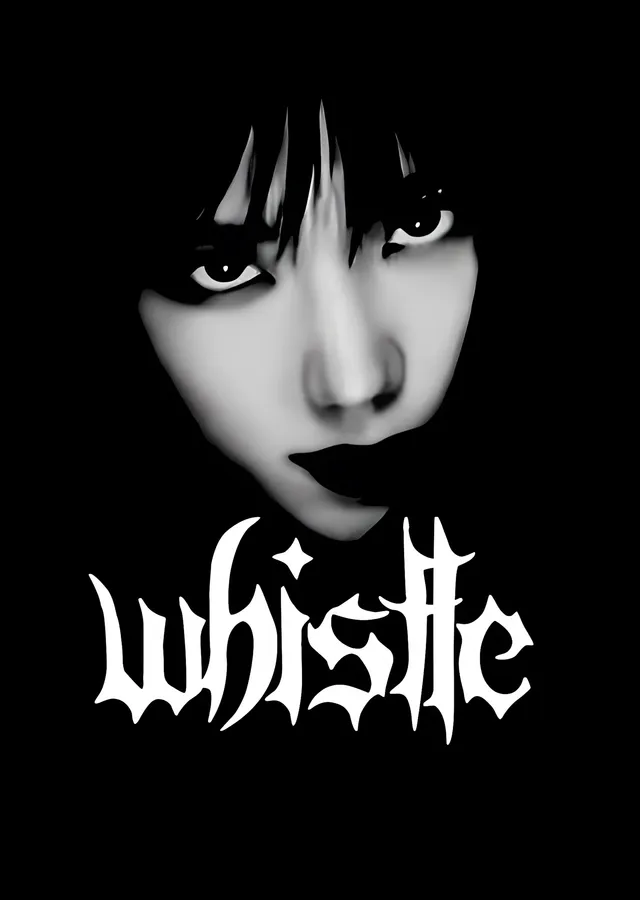 Jisoo - Whistle metal tablo