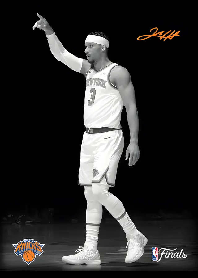 Josh Hart - New York Knicks metal tablo