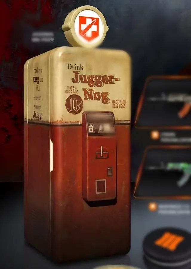 Jugger-Nog Makinesi - Call of Duty Zombies metal tablo